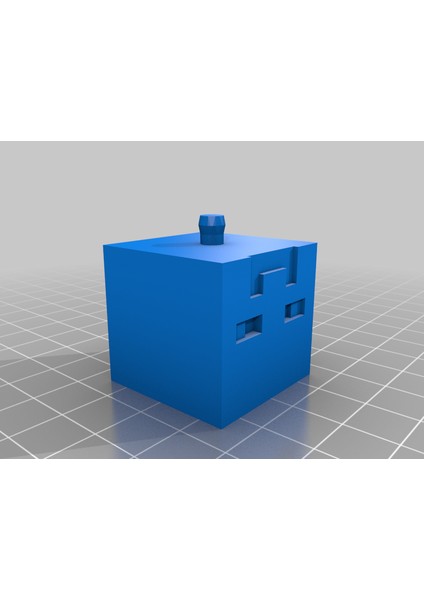 Minecraft Steve (Sadece Plastik Aparattır!!!) 3D