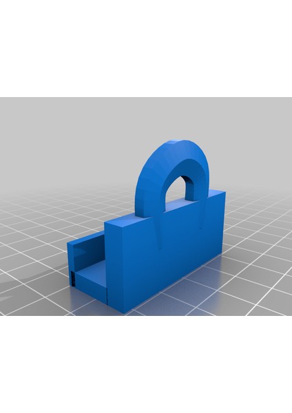 Kapı-Hack: Kilitlenebilir V1.1'i Kilitle (Sadece Plastik Aparattır!!!) 3D