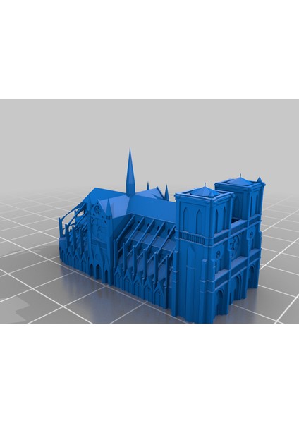 Notre Dame De Paris Gizli Kutu (Sadece Plastik Aparattır!!!) 3D modelleri