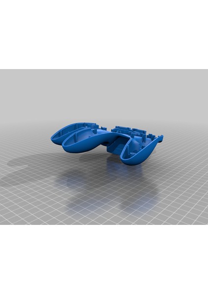 N64 Kontrolör Kabuğu (Sadece Plastik Aparattır!!!) 3D