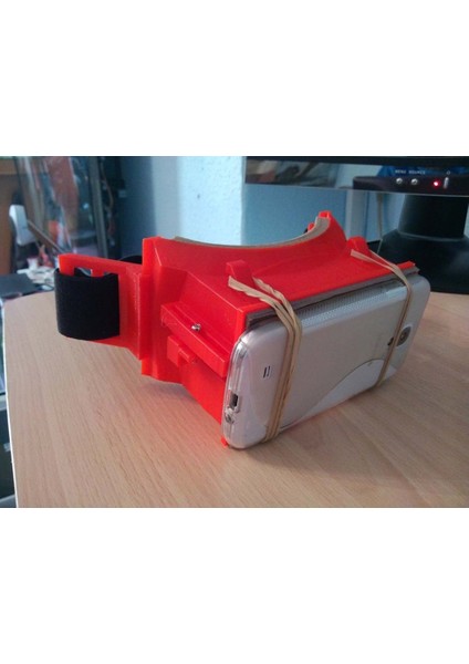 Android Akıllı Telefon Için Sanal Gerçeklik Gözlükleri (Sadece Plastik Aparattır!!!) 3D