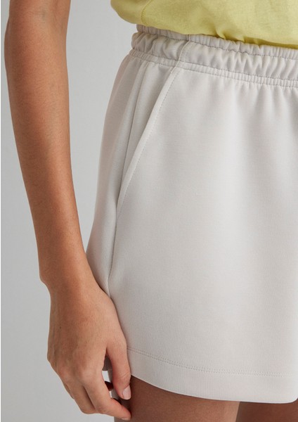 Bej Tencel TM Modal Şort 1410154-83746
