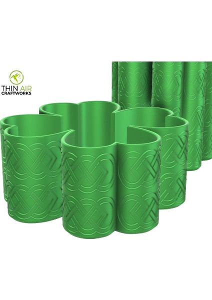 Dört Yapraklı Yonca Şeker Kasesi ve Vazo (Sadece Plastik Aparattır!!!) 3D indirimleri