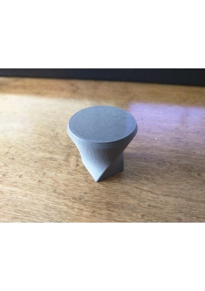 Bükülmüş Dolap Düğmesi (Sadece Plastik Aparattır!!!) 3D