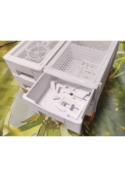 F0-Drawer Uyumlu Istiflenebilir Fdm Dostu Çekmece (Sadece Plastik Aparattır!!!) 3D fiyatları
