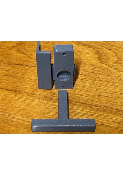 Kapı / Çekmece Mandal ve Kilit (Sadece Plastik Aparattır!!!) 3D