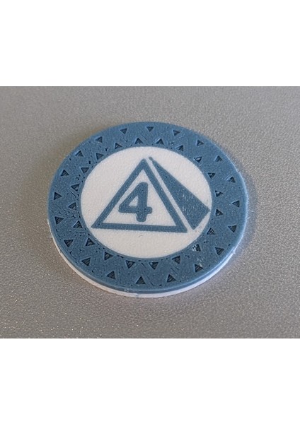 Rehberlik ve Bartik Ilham Için Dnd Zar Paraları (Sadece Plastik Aparattır!!!) 3D