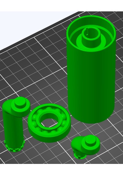 Tuvalet Kağıdı Topu Yatak Makarası Tutucu (Sadece Plastik Aparattır!!!) 3D modelleri