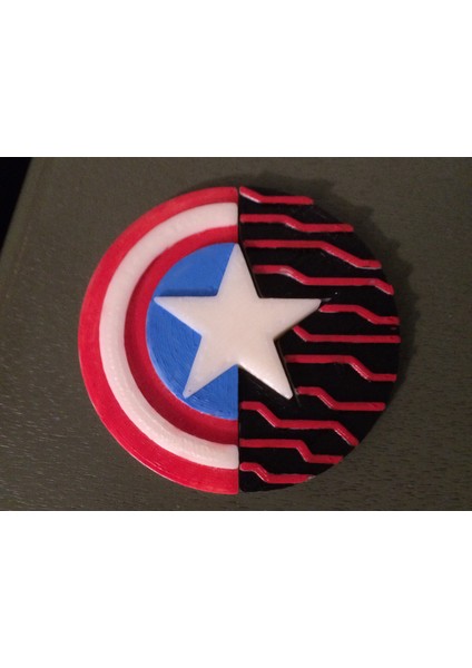 Kaptan Amerika ve Bucky Barnes Dostluk Kalkanı (Sadece Plastik Aparattır!!!) 3D fiyatları