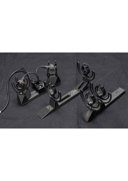 Rycote Ortf Brimp Için Mikrofon Kızak (Sadece Plastik Aparattır!!!) 3D