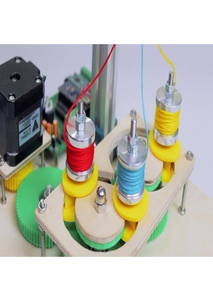 Dıy Örgü Makinesi | Arduino Tabanlı Makine (Sadece Plastik Aparattır!!!) 3D