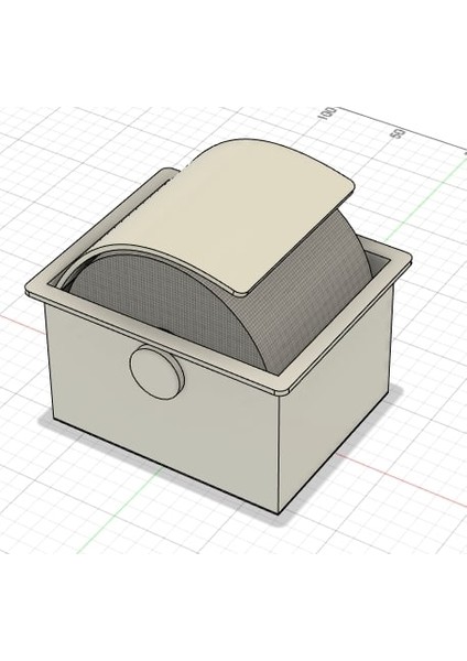 Manyetik Tuvalet Kağıdı Tutucu (Sadece Plastik Aparattır!!!) 3D modelleri