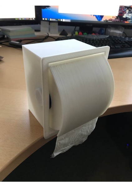 Manyetik Tuvalet Kağıdı Tutucu (Sadece Plastik Aparattır!!!) 3D indirimleri