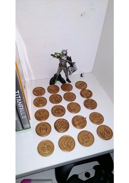 Kamen Rider Paraları (Sadece Plastik Aparattır!!!) 3D modelleri