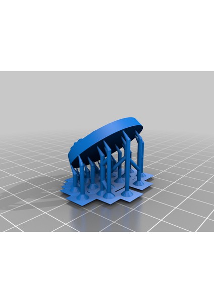 Aztek Kalıntılar 32MM Taban (Sadece Plastik Aparattır!!!) 3D fırsatları