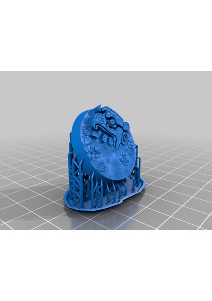 Aztek Kalıntılar 32MM Taban (Sadece Plastik Aparattır!!!) 3D indirimleri