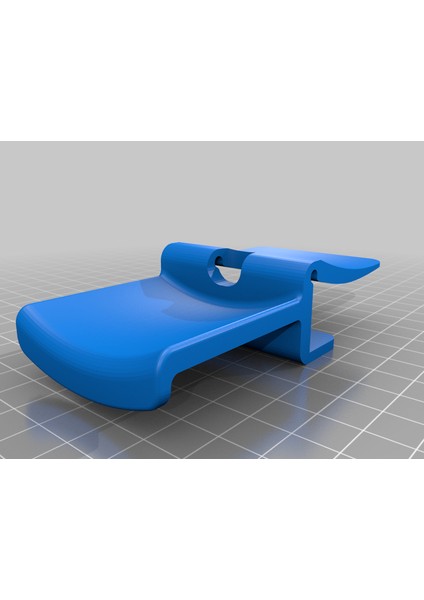 Temel Kulaklık Tutucu (Kelepçe Stili) (Sadece Plastik Aparattır!!!) 3D fırsatları