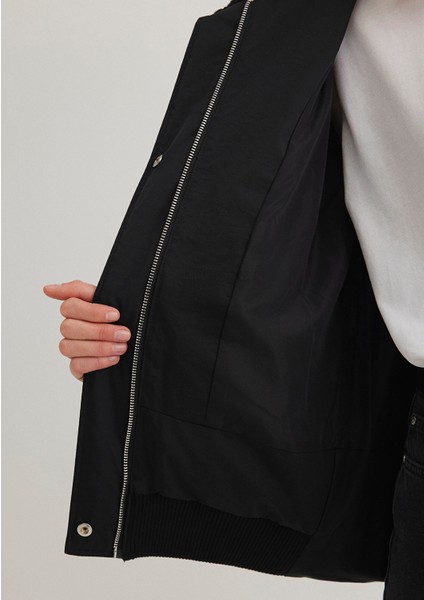 Siyah Sherpa Ceket 1110476-900