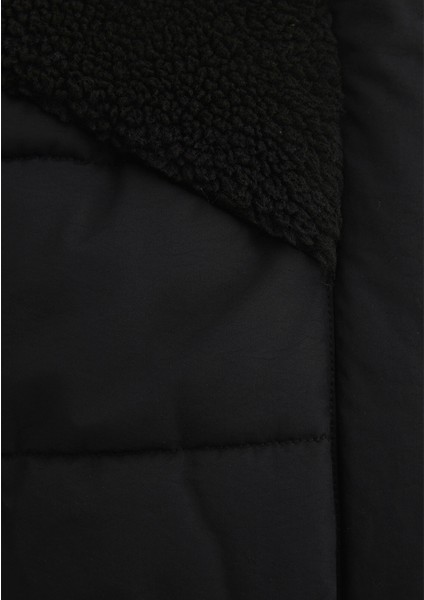 Siyah Sherpa Ceket 1110476-900