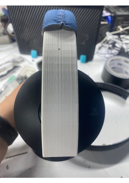 Playstation Altın Kulaklık Seti (Sadece Plastik Aparattır!!!) 3D modelleri