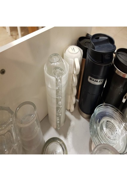 Espresso Gözlük Tutucu (Sadece Plastik Aparattır!!!) 3D