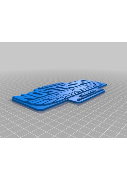 Uscss Nostromo Işaret ve Şablon (Sadece Plastik Aparattır!!!) 3D modelleri