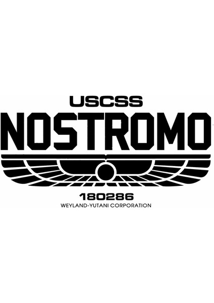 Uscss Nostromo Işaret ve Şablon (Sadece Plastik Aparattır!!!) 3D fırsatları
