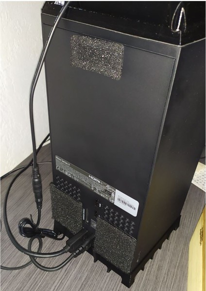 Xbox Series x 120 mm Fan Adaptörü ve Alt Toz Filtresi (Sadece Plastik Aparattır!!!) 3D indirimleri