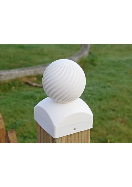 Çit Post Üst/şapka Spiral (Sadece Plastik Aparattır!!!) 3D