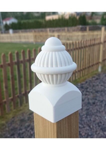 Çit Post Üst/şapka Spiral (Sadece Plastik Aparattır!!!) 3D modelleri