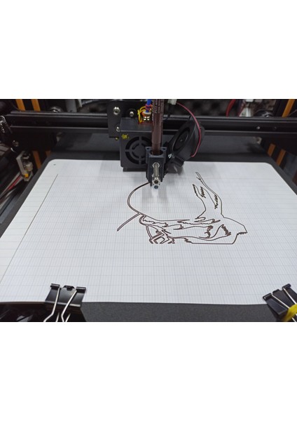 Fan Kanalı @ Plotter - Kalem -Pen (Sadece Plastik Aparattır!!!) 3D