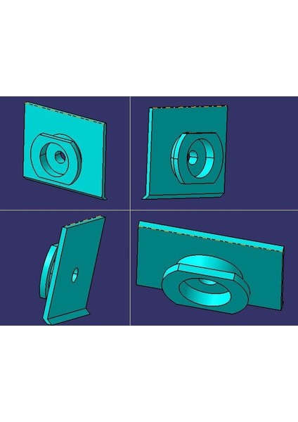 Dslr Veya Herhangi Bir Kamera Desteği - Refleks Veya Diğer Kamera Desteği (Sadece Plastik Aparattır!!!) 3D modelleri
