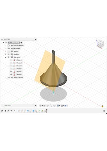 Sıvılar Için Basit Bir Huni (Sadece Plastik Aparattır!!!) 3D modelleri