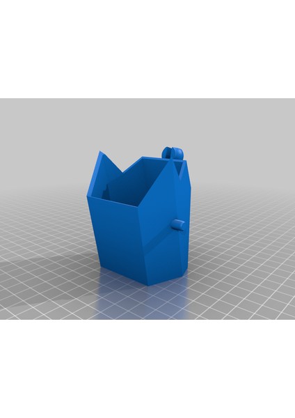 Porygon - Küçük Bir Kutu (Eklemli) (Sadece Plastik Aparattır!!!) 3D fırsatları
