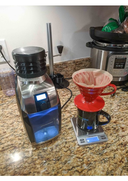 Baratza Entegre Körüklü Tek Doz Hopper Virtüöz (Sadece Plastik Aparattır!!!) 3D indirimleri