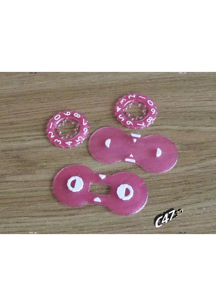 Düz Yaşam/skor Sayacı V2 (Sadece Plastik Aparattır!!!) 3D modelleri