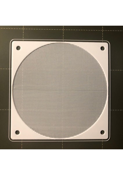120MM Fan Kapağı / Örgü Filtresi (Sadece Plastik Aparattır!!!) 3D fırsatları