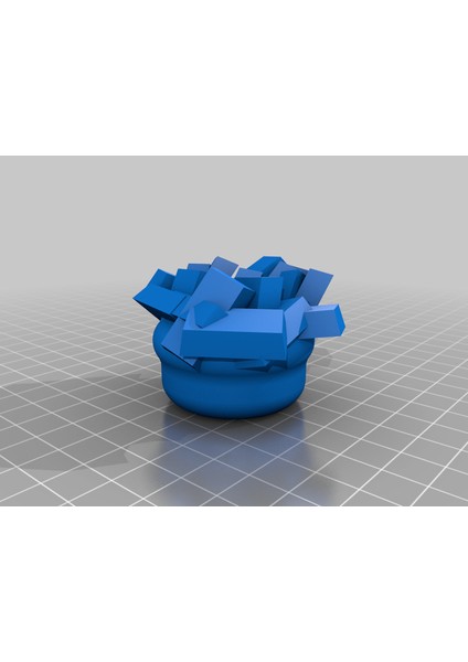 Altın Madeni Para Kap Kapsayıcısı (Sadece Plastik Aparattır!!!) 3D modelleri