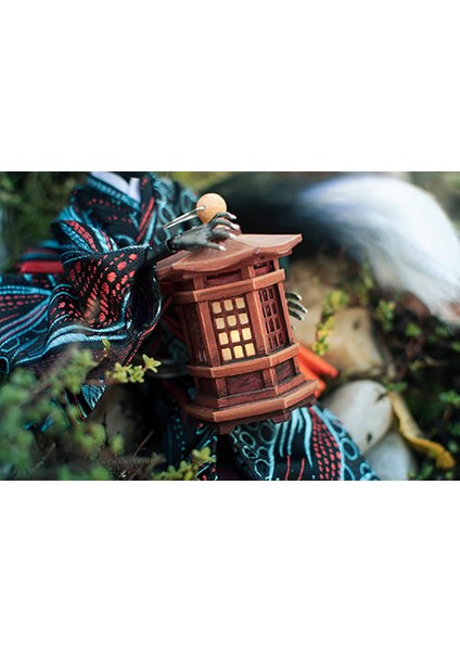 Japon Fener Tealight (Sadece Plastik Aparattır!!!) 3D