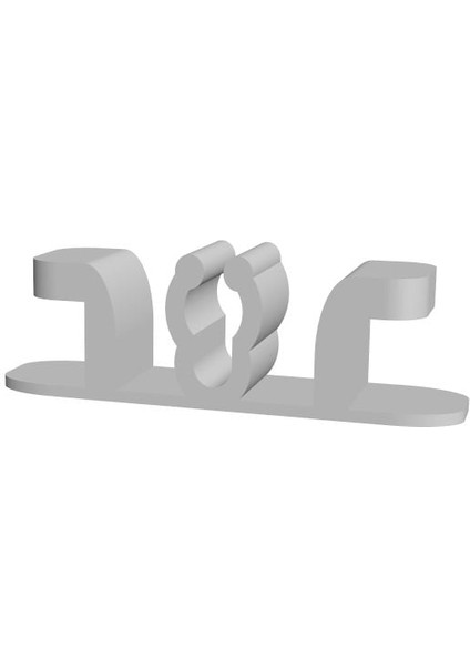 220 V Kablo Makarası (Sadece Plastik Aparattır!!!) 3D modelleri