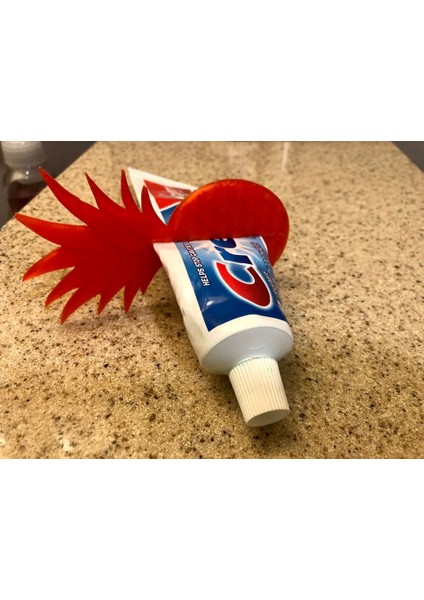 Ananas Diş Macunu Fışkırtısı (Sadece Plastik Aparattır) 3D