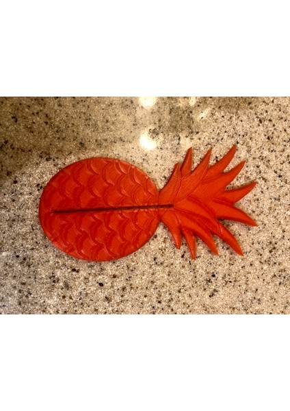 Ananas Diş Macunu Fışkırtısı (Sadece Plastik Aparattır) 3D modelleri