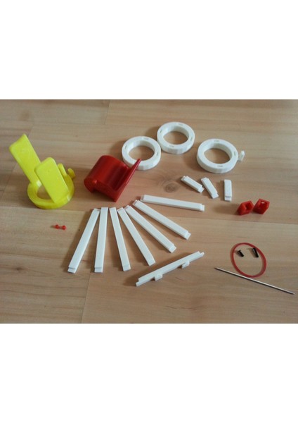 Kapsül (Duvara Monte) Depolama ve Dağıtıcı (Sadece Plastik Aparattır) 3D modelleri