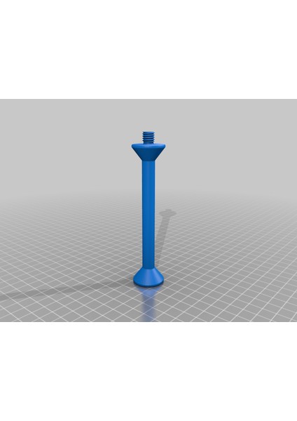 Mikrofondan Tripod Adaptör Plakası (1/4-20 Dişi Ila 3/8-16 Erkek) (Sadece Plastik Aparattır) 3D modelleri