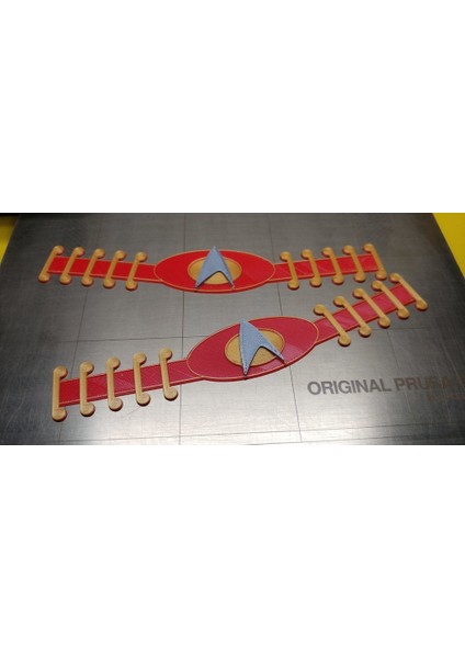 Star Trek Tng Comm Rozeti Kulak Kurtarıcı (Sadece Plastik Aparattır) 3D