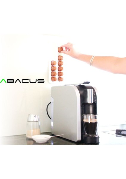 Abaküs | Nespresso Kahve Pod Rafı (Sadece Plastik Aparattır) 3D
