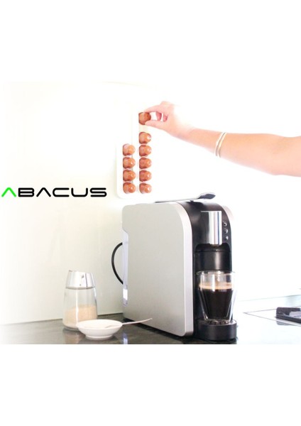 Abaküs | Nespresso Kahve Pod Rafı (Sadece Plastik Aparattır) 3D fiyatları