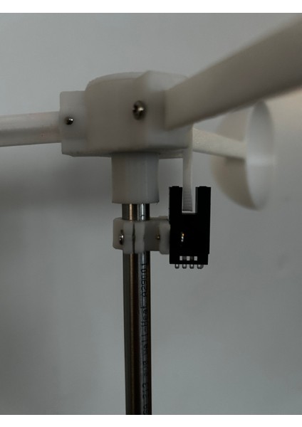 Rulo Sokan Yatağı ile Modüler Anemometre (Sadece Plastik Aparattır) 3D modelleri