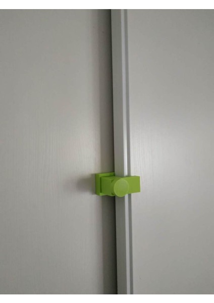Sürgülü Kapı Kilidi (Sürgülü Kapı Kilidi) (Sadece Plastik Aparattır) 3D
