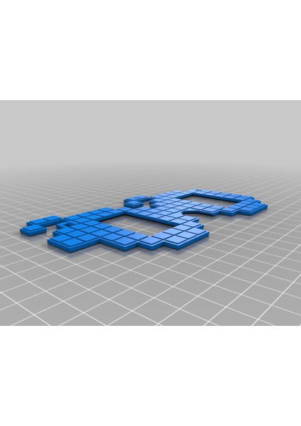 2020 Gözlük (Piksel Tarzı) (Sadece Plastik Aparattır!!!) 3D indirimleri